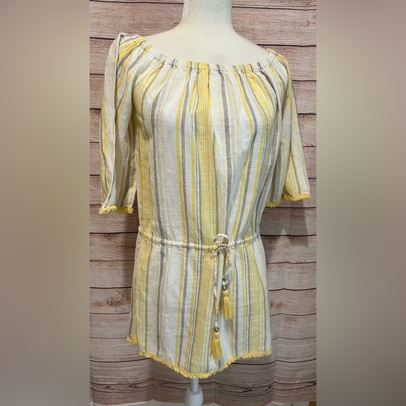 New with tags, blue Island beach cover up size medium - Picture 1 of 7